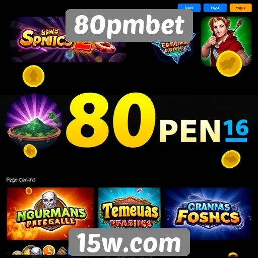 Análise das opções de jogos disponíveis no 80pmbet